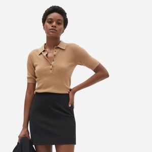 Everlane Mini Skirt in Black size 0/Small